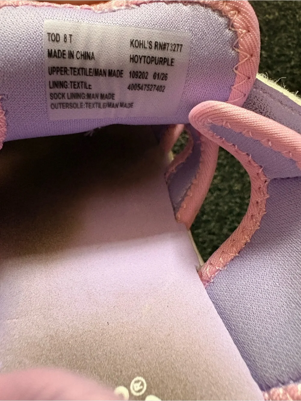 Kohls breathable mesh